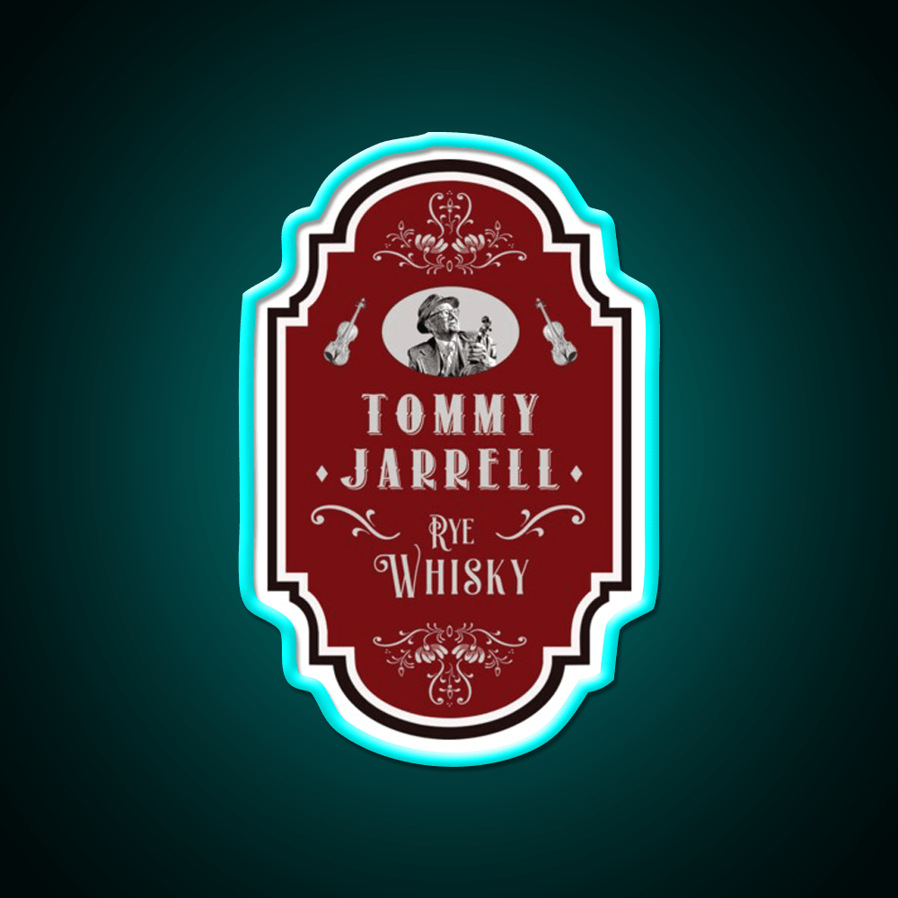 Tommy Jarrell Whiskey Drink Bar Led Neon Sign Rgb Color - Shineneon