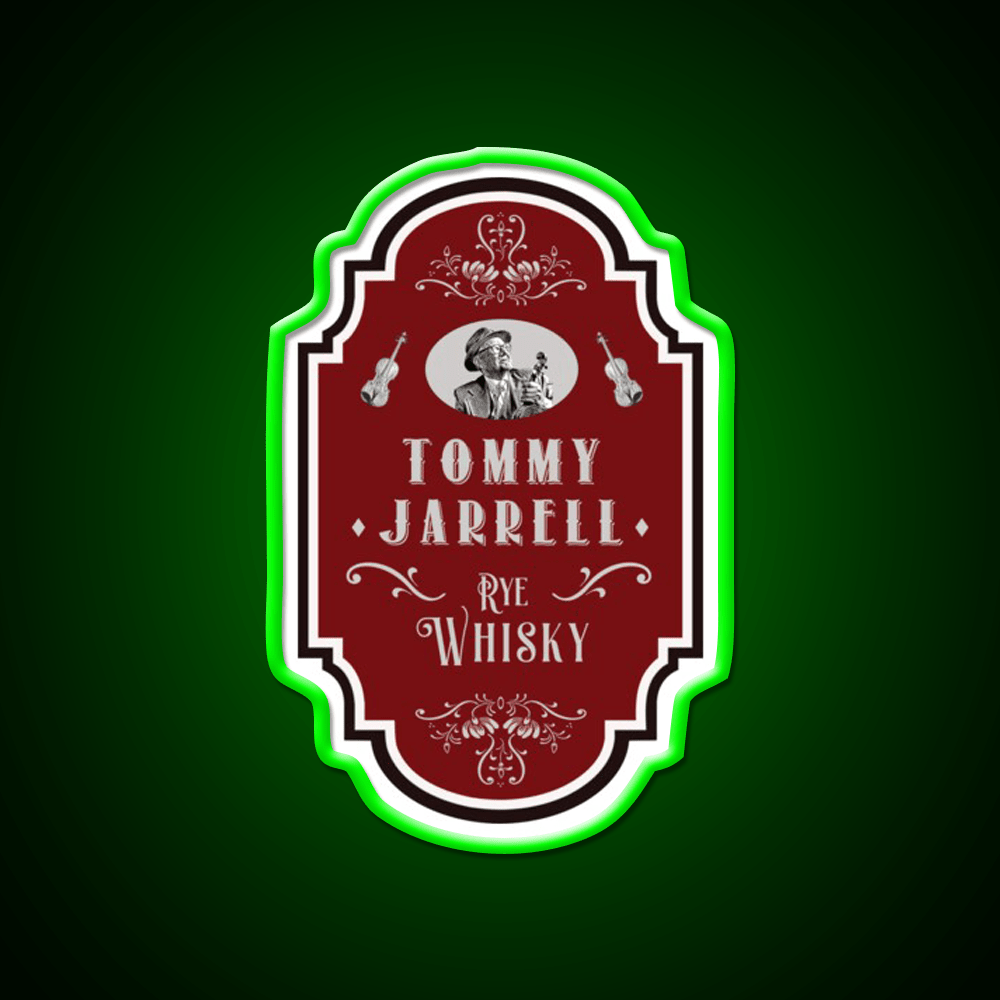 Tommy Jarrell Whiskey Drink Bar Led Neon Sign Rgb Color - Shineneon