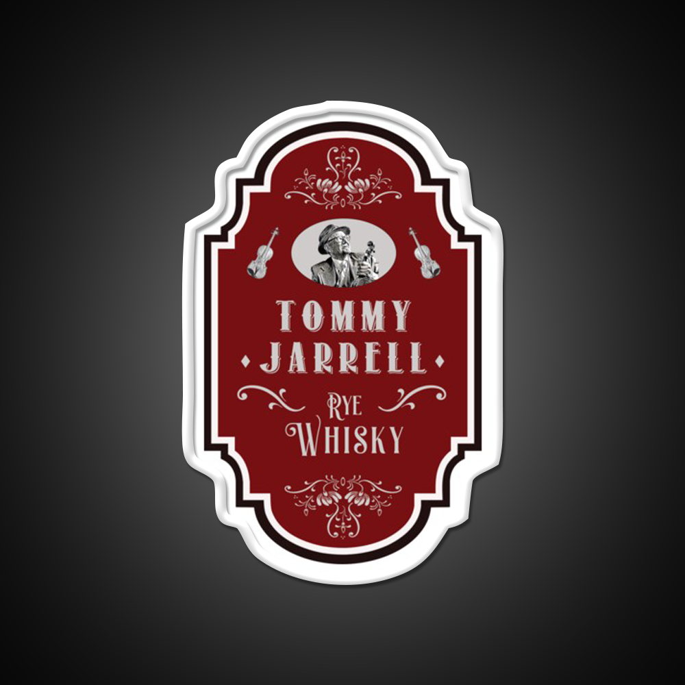 Tommy Jarrell Whiskey Drink Bar Led Neon Sign Rgb Color