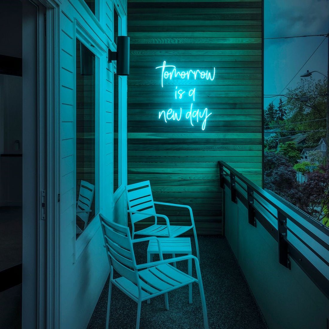 Tomorrow Is A New Day Led Sign Business Neon Sign - Shineneon