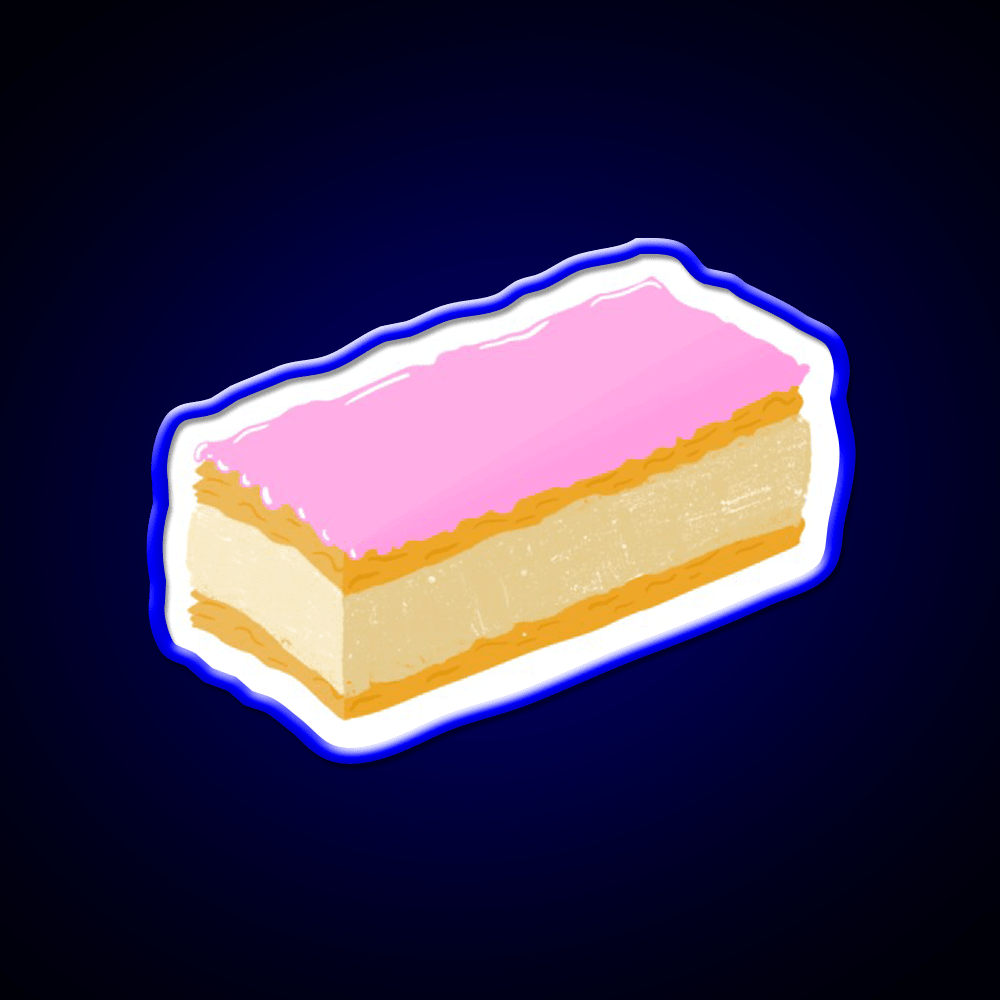 Tompouce Snack Food Led Neon Sign Rgb Color - Shineneon