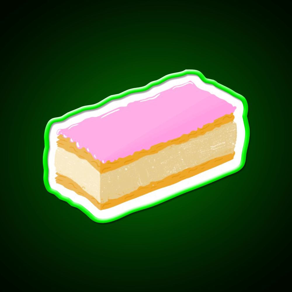Tompouce Snack Food Led Neon Sign Rgb Color - Shineneon
