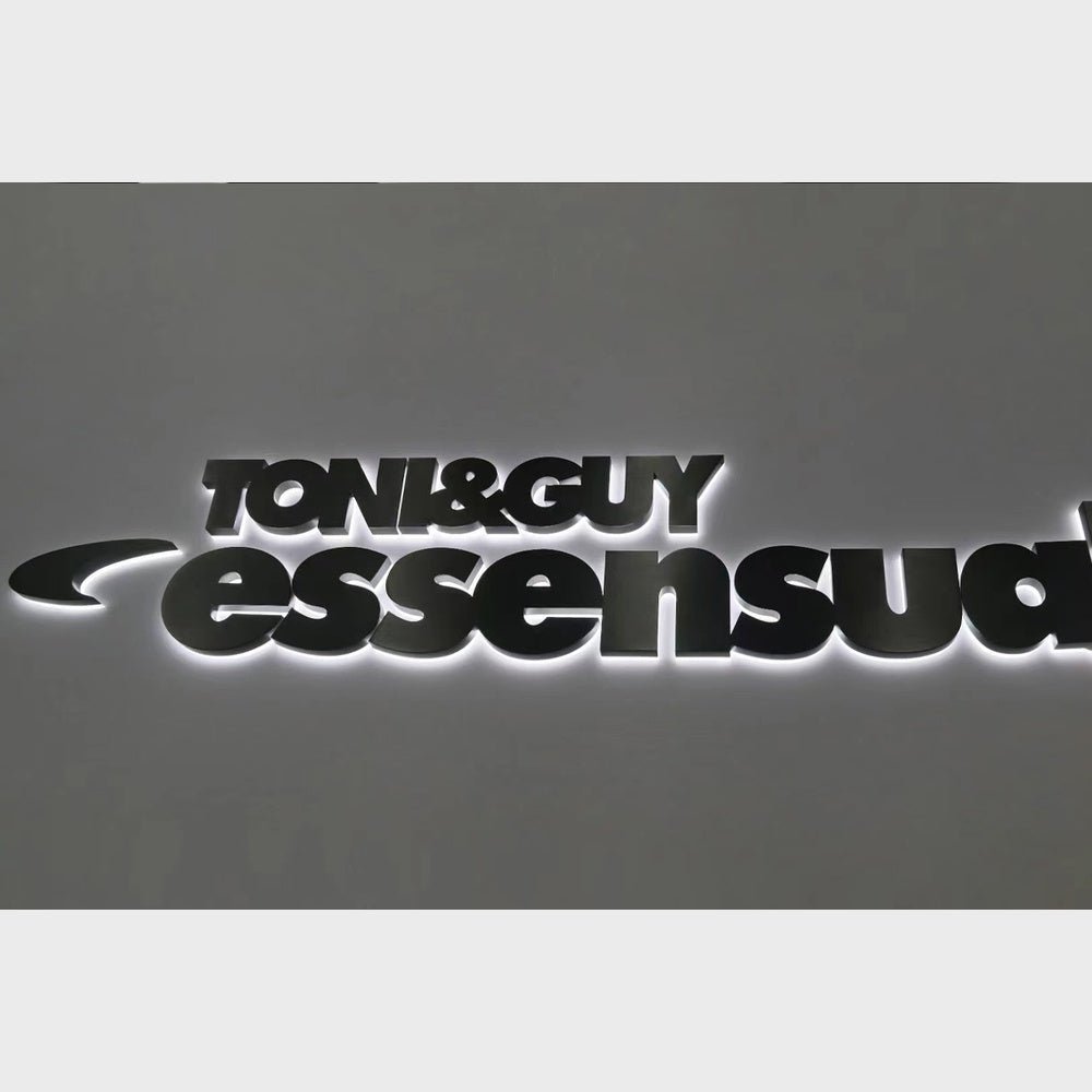 Toni And Guy Essensual 3D Backlit Channel Letters Led Light Sign - Shineneon