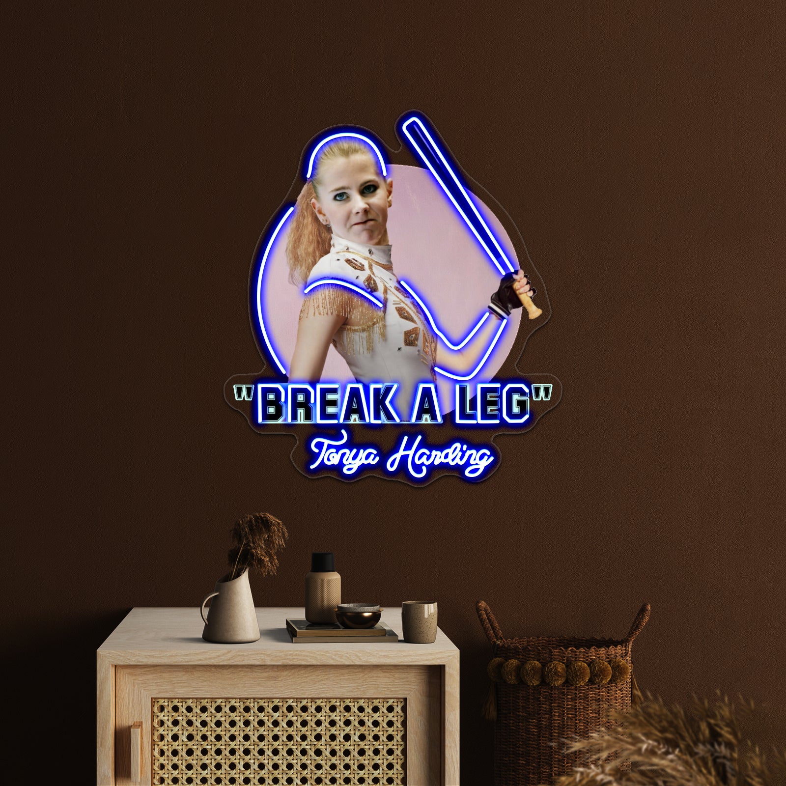 Tonya Harding Artwork Personalized Neon Signs | Shineneon