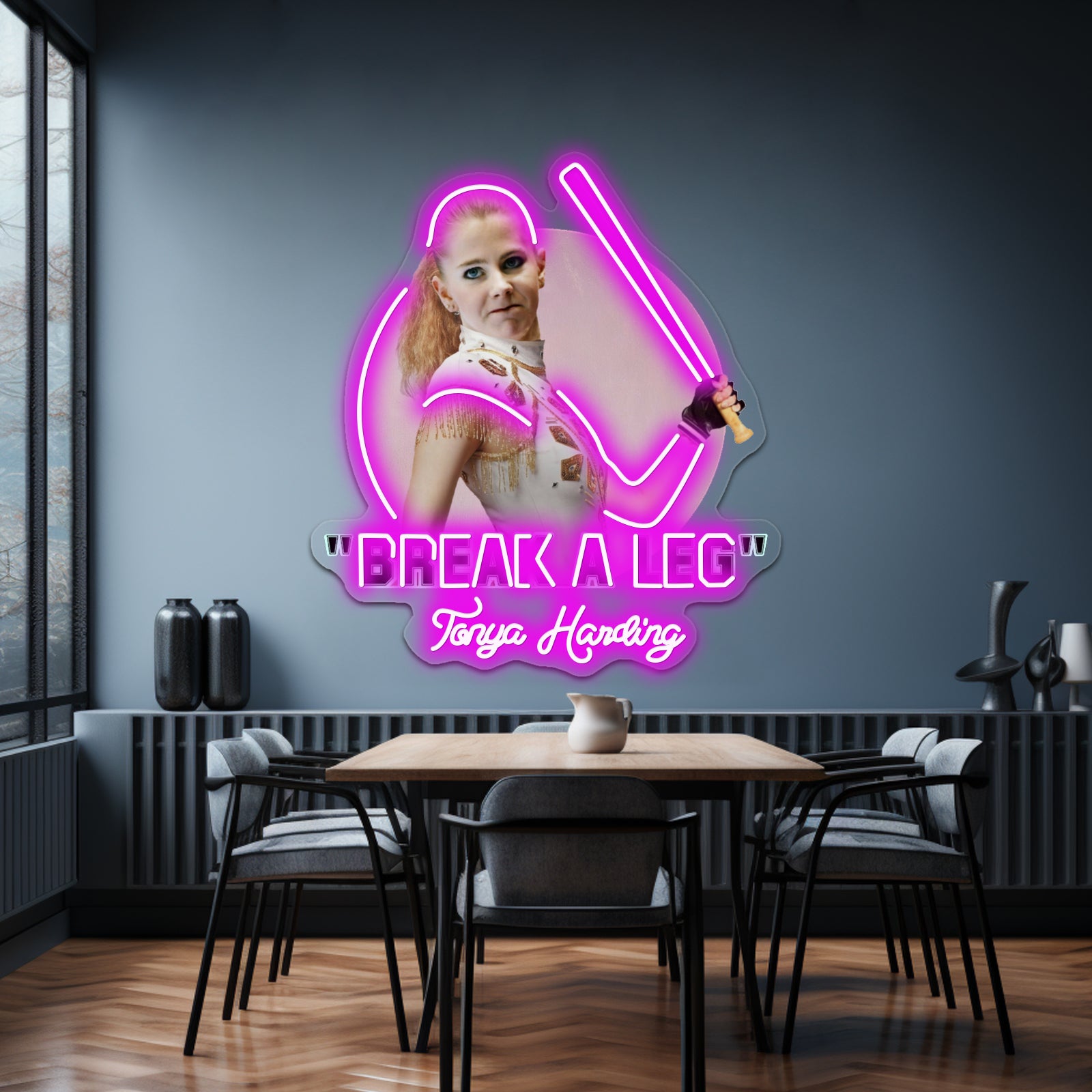 Tonya Harding Artwork Personalized Neon Signs | Shineneon