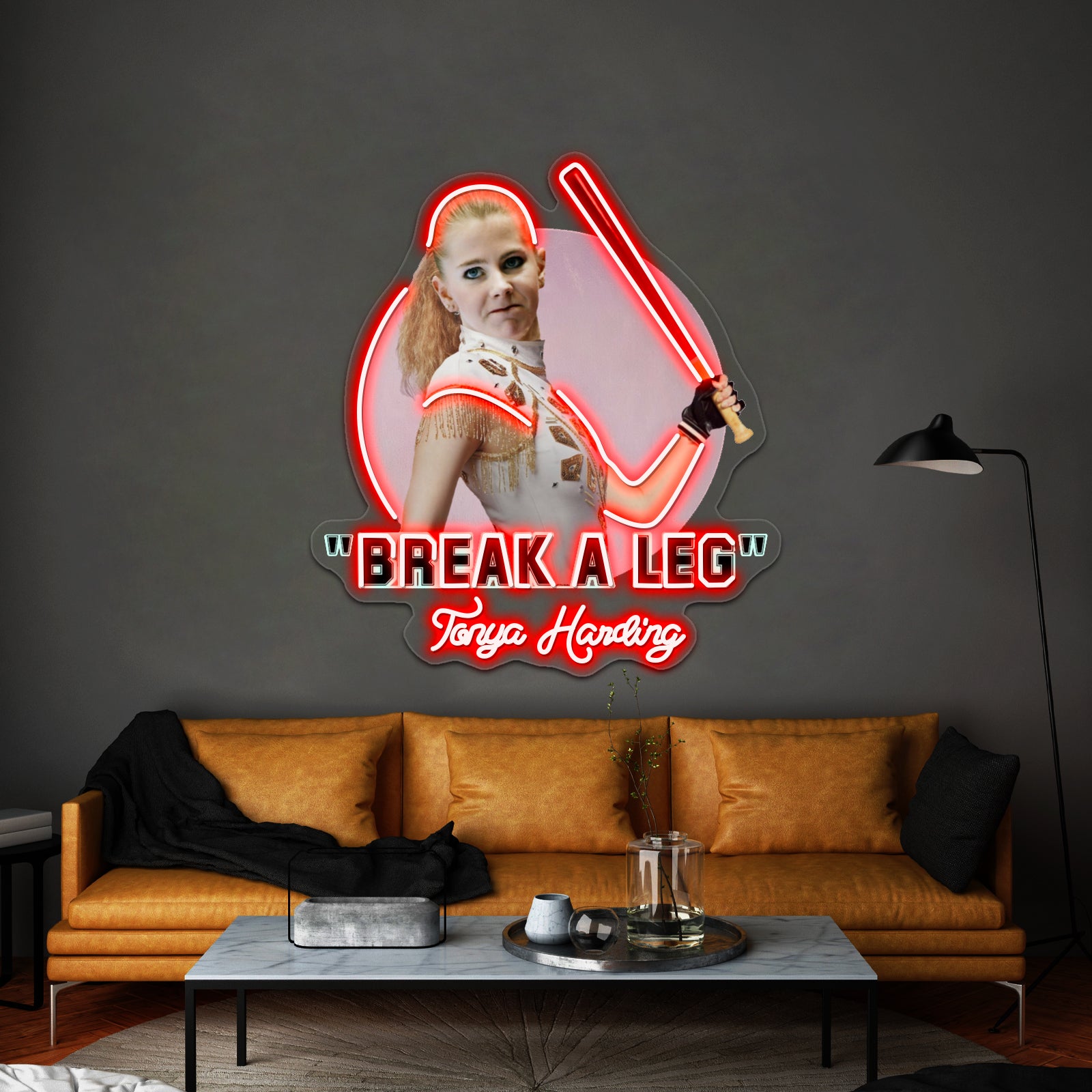 Tonya Harding Artwork Personalized Neon Signs | Shineneon