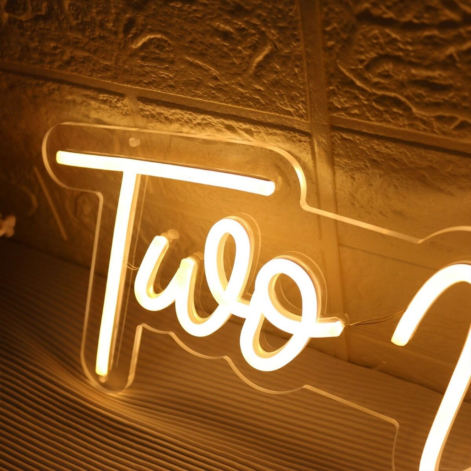 Too Wild Yellow Led Neon Sign - Shineneon