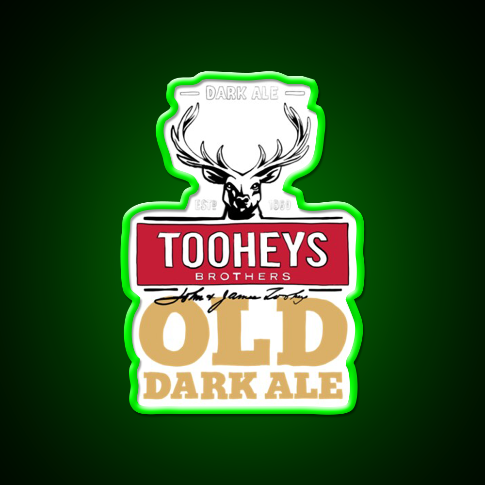Tooheys Old Dark Ale Pop Beer Bar Decor Led Neon Sign Rgb Color - LED neon sign view 8
