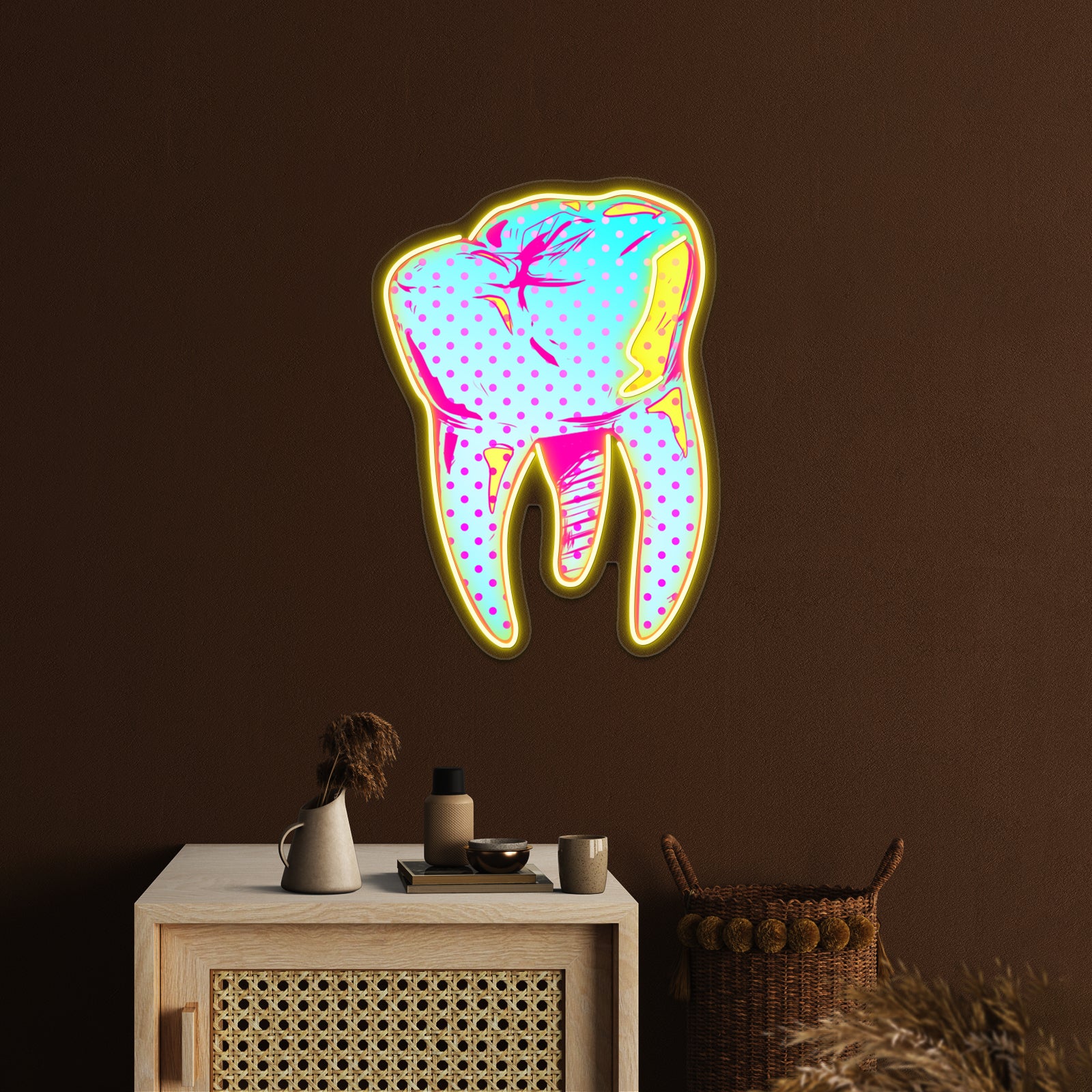 Tooth Be Told Artwork Personalized Neon Signs | Shineneon