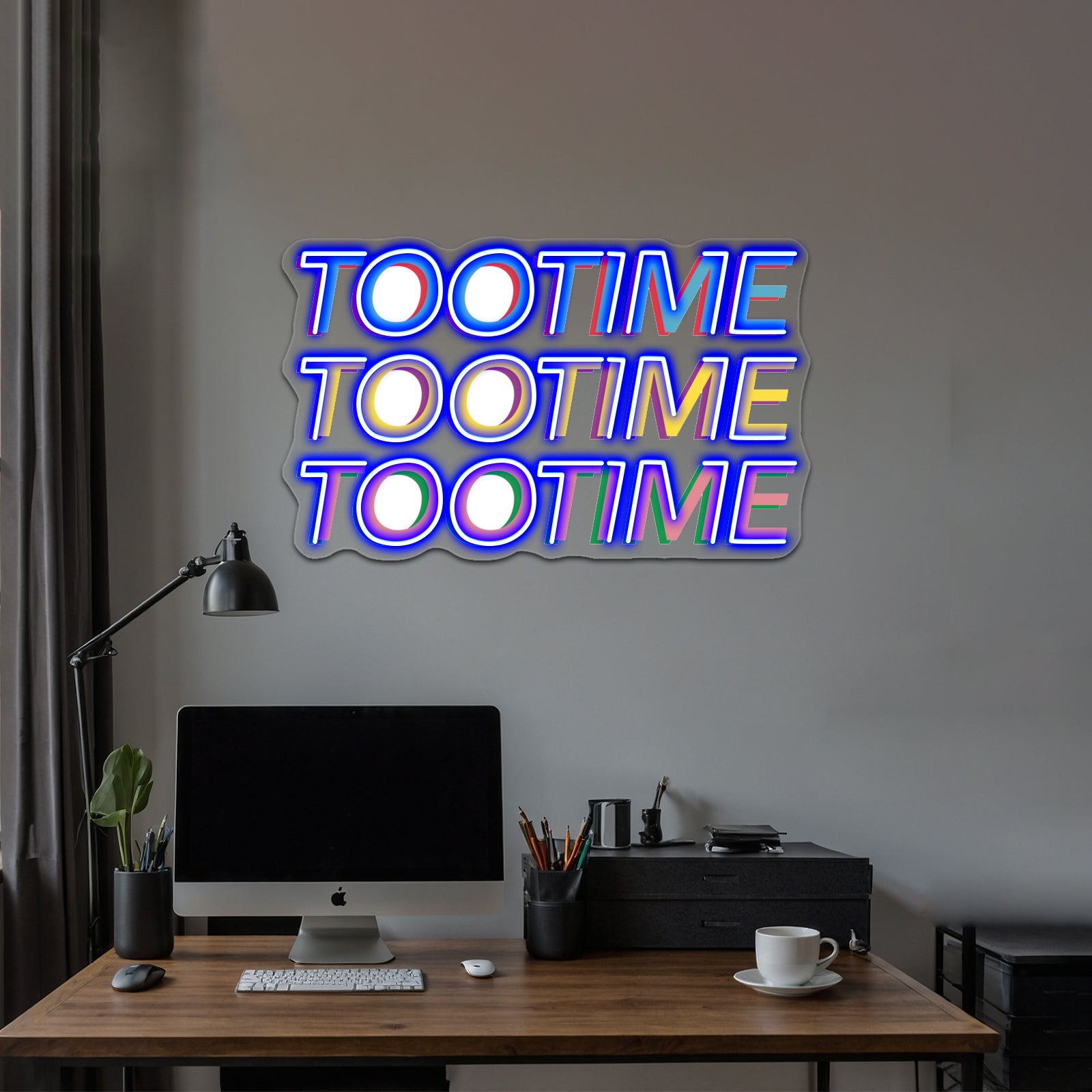 Tootimetootimetootime Artwork Personalized Neon Signs | Shineneon