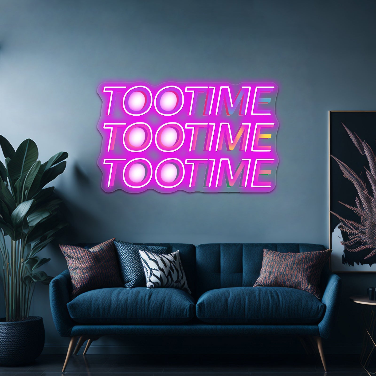 Tootimetootimetootime Artwork Personalized Neon Signs | Shineneon