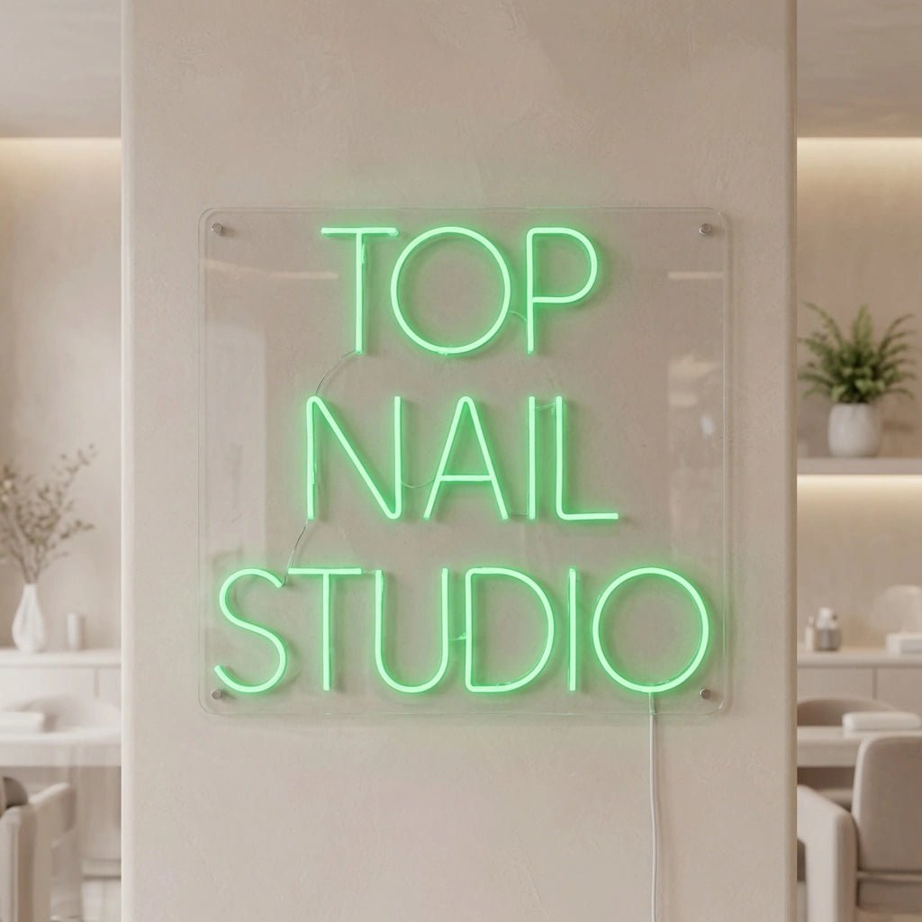 Top Nail Studio LED Neon Sign - Shineneon