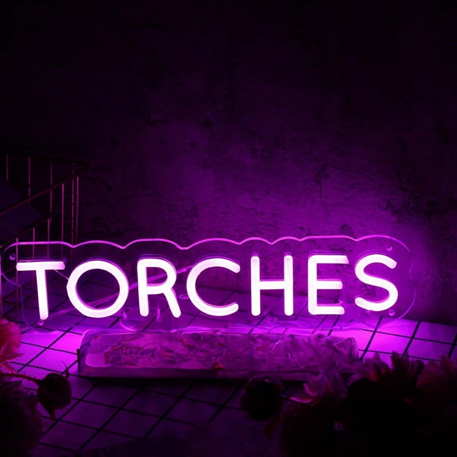 Torches Pink Led Neon Sign - Shineneon