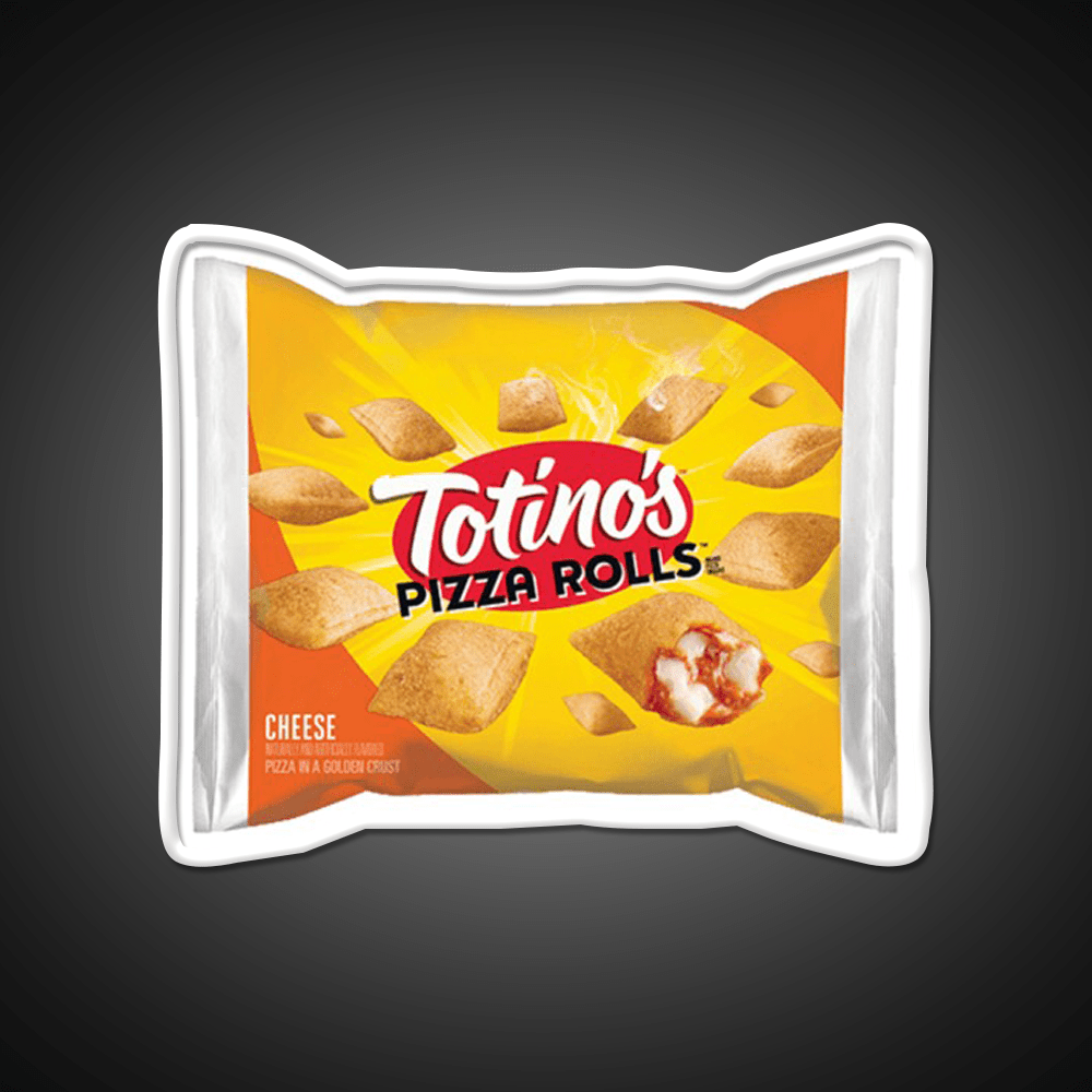 Totinos Pizza Rolls Cheese Snack Food Led Neon Sign Rgb Color - Shineneon
