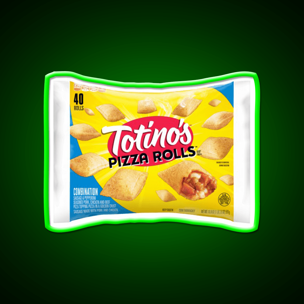 Totinos Pizza Rolls Combination Snack Food Led Neon Sign Rgb Color - Shineneon
