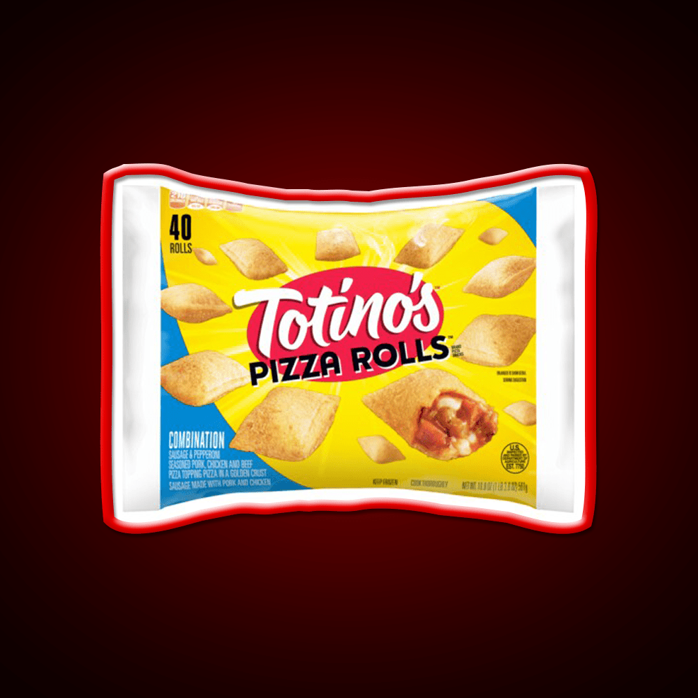 Totinos Pizza Rolls Combination Snack Food Led Neon Sign Rgb Color - Shineneon