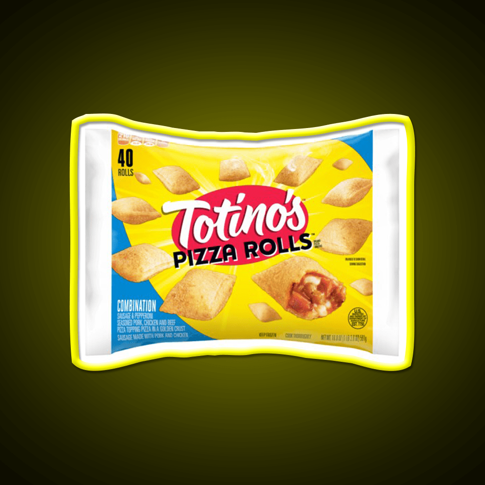 Totinos Pizza Rolls Combination Snack Food Led Neon Sign Rgb Color - Shineneon