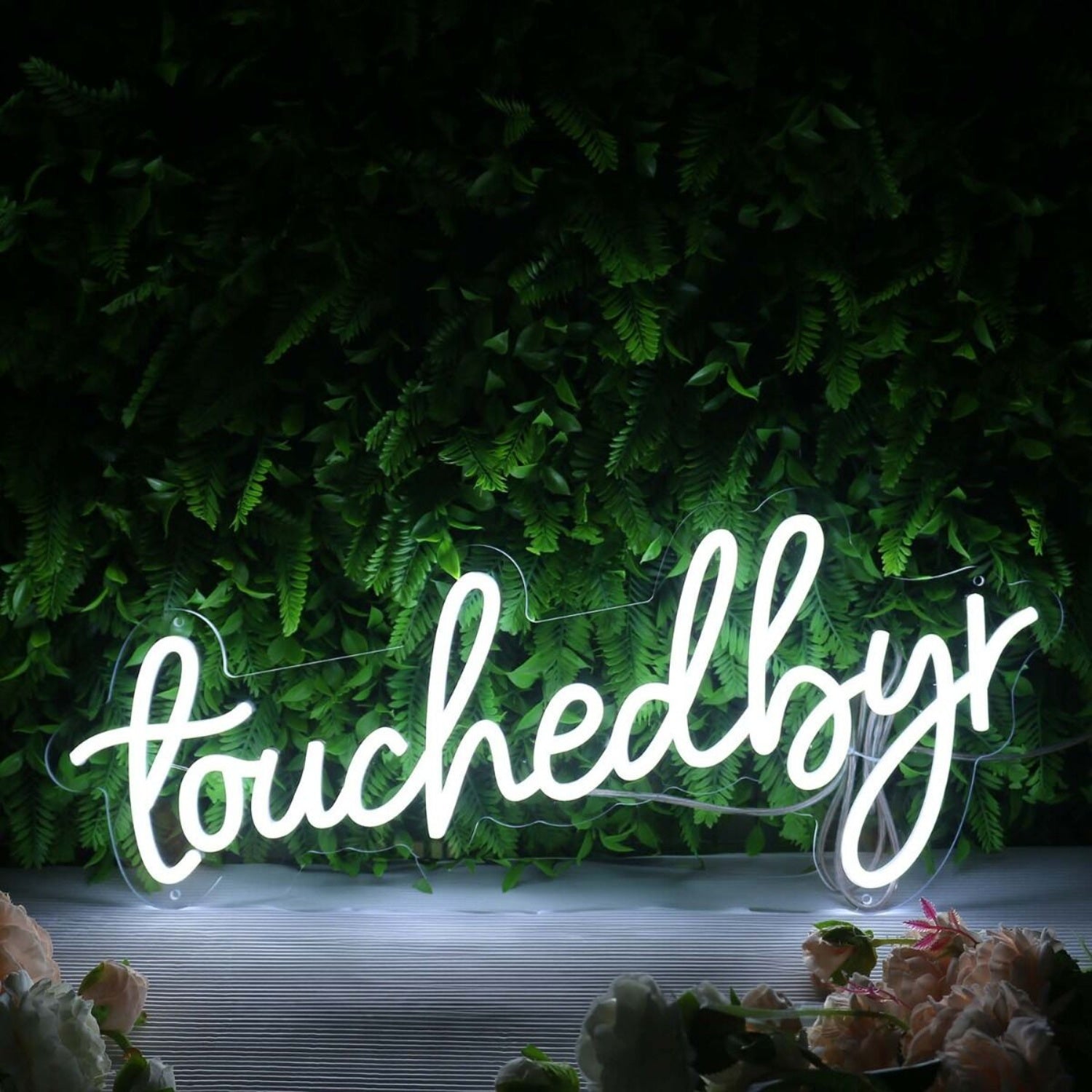 Touchedbyr White Led Neon Sign - Shineneon