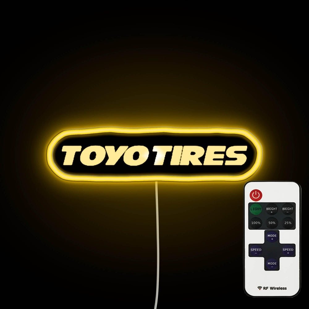Toyo Tires Logo Neon Sign - Shineneon