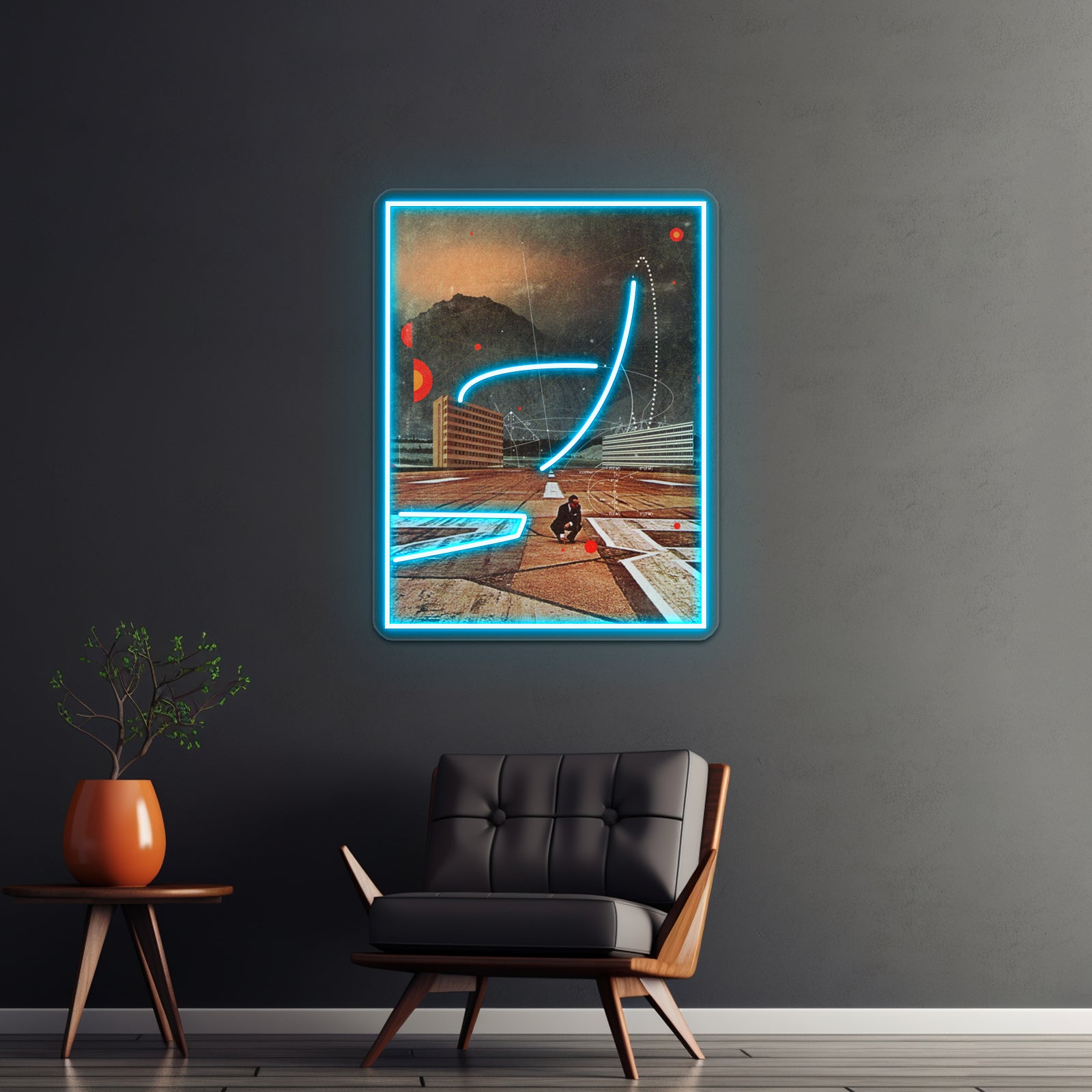 Tracing Your Steps Artwork Personalized Neon Signs | Shineneon