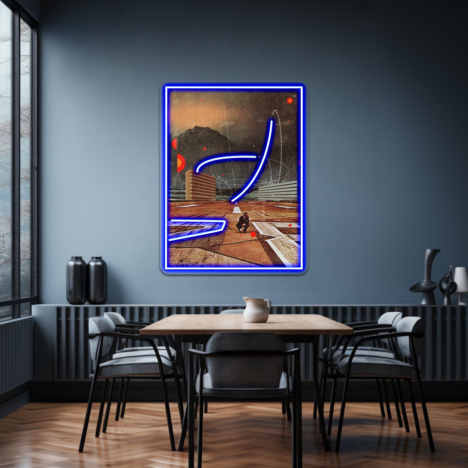 Tracing Your Steps Artwork Personalized Neon Signs | Shineneon