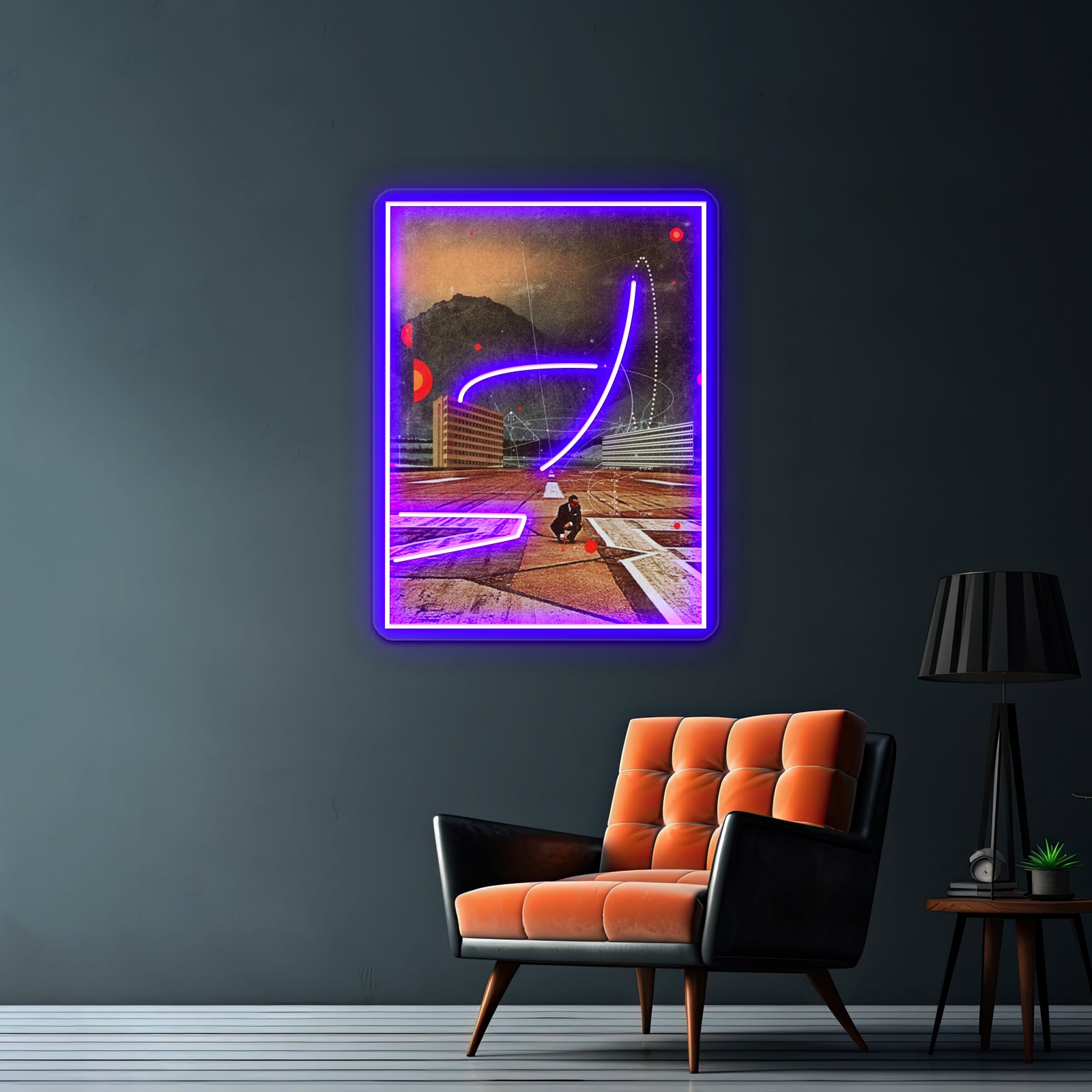 Tracing Your Steps Artwork Personalized Neon Signs | Shineneon