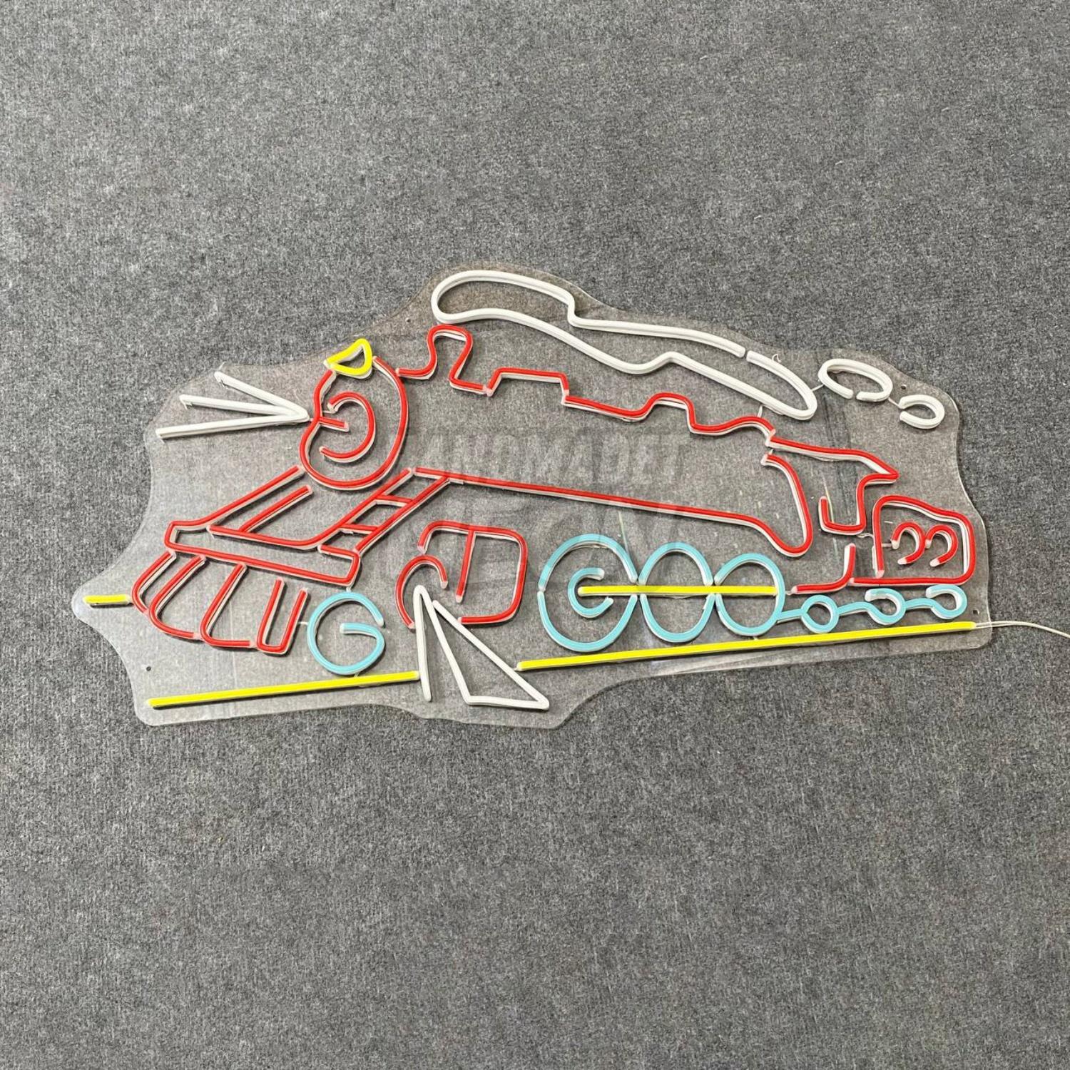 Train Led Neon Sign For Train Station Decor | Shineneon