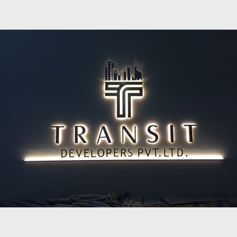 Tranisit Developers Pvt 3D Backlit Channel Letters Led Light Sign - Shineneon