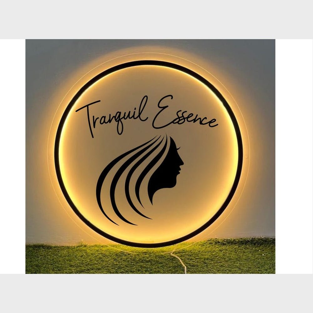 Tranquil Essence Acrylic Business Logo Sign - Shineneon