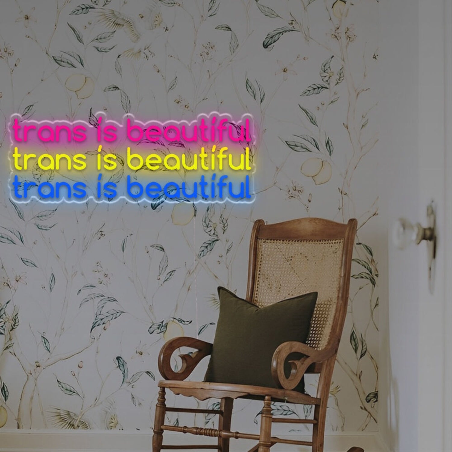 Trans Is Beautiful Led Neon Sign | Shineneon