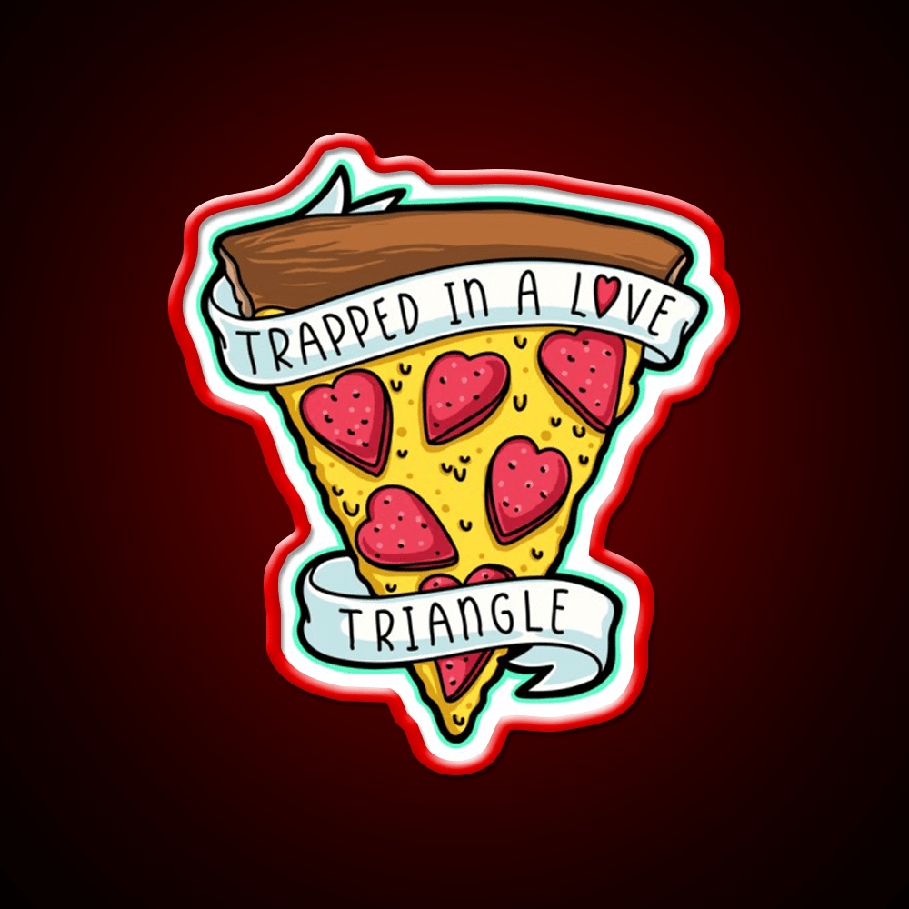 Trapped Fast Food Led Neon Sign For Burger Place Rgb Color - Shineneon