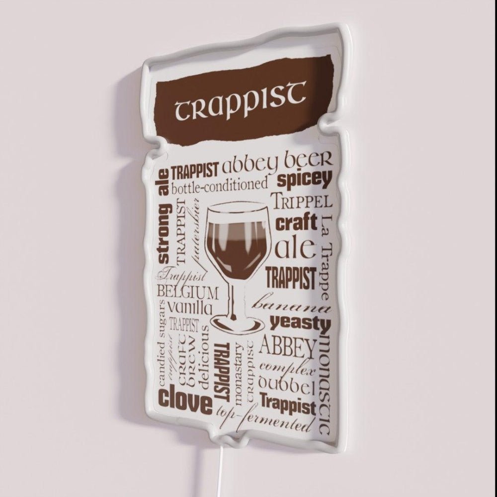Trappist Beer Tastes Rgb Led Neon Sign - Shineneon
