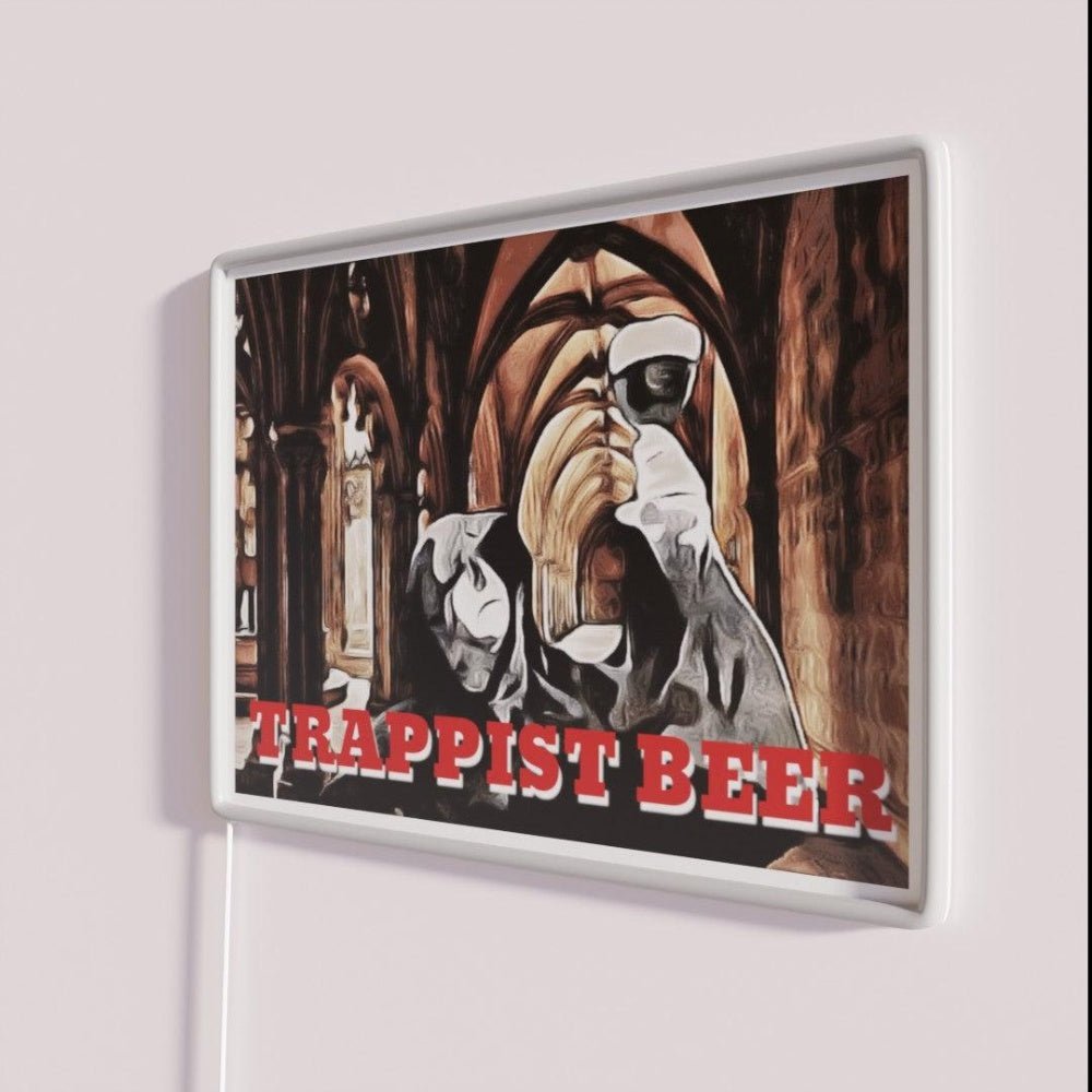 Trappist Monk In Abbey Rgb Led Neon Sign - Shineneon