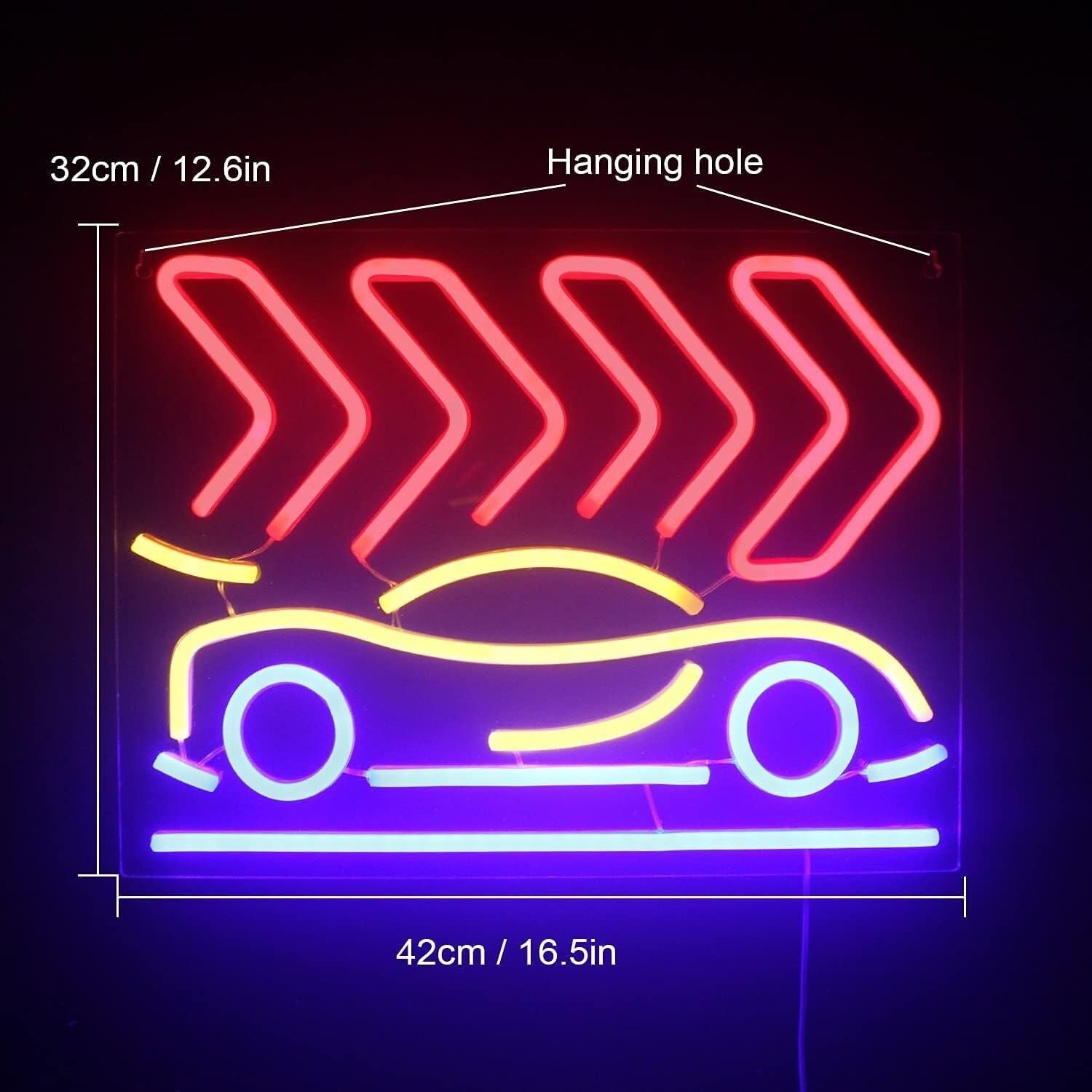 Traveling Cars Led Neon Sign Road Trip Theme - Shineneon