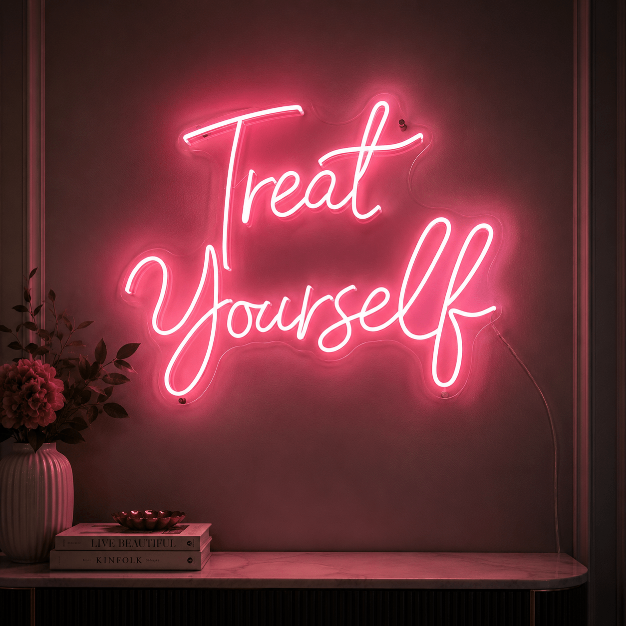 Treat Yourself LED Neon Sign Wall Neon Sign - Shineneon