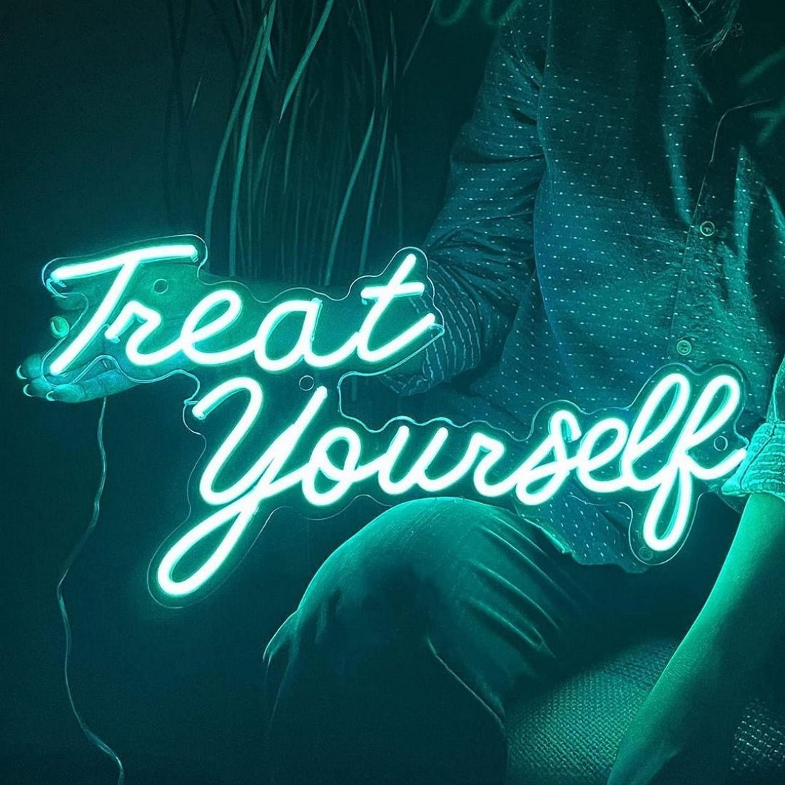 Treat Yourself Led Sign Business Neon Signs - Shineneon