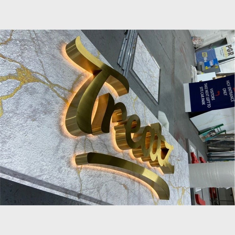 Treatz 3D Backlit Channel Letters Led Light Sign - Shineneon