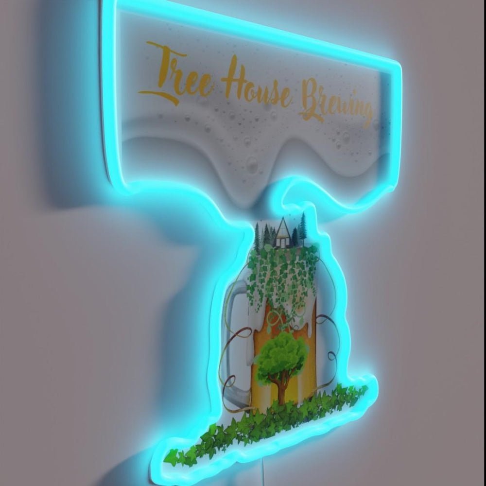 Tree House Brewing Rgb Led Neon Sign Bar Art - Shineneon