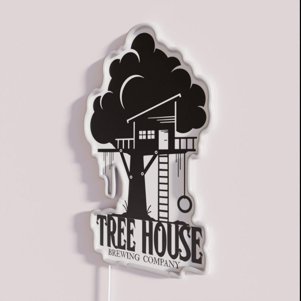 Tree House Brewing Rgb Led Neon Sign Bar Uv Printed Decor - Shineneon