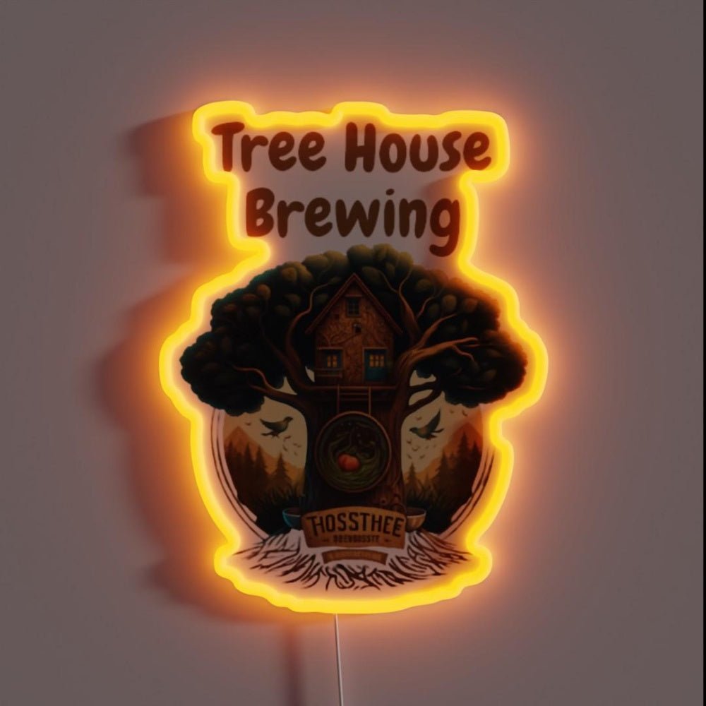 Tree House Brewing Rgb Led Neon Sign Bar Wall Neon Signs - Shineneon