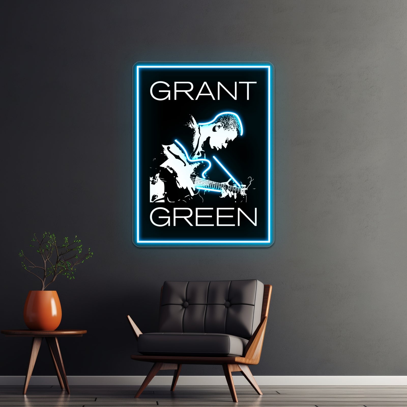Tribute To Grant Green Bw4 Wall Artwork Neon Signs | Shineneon