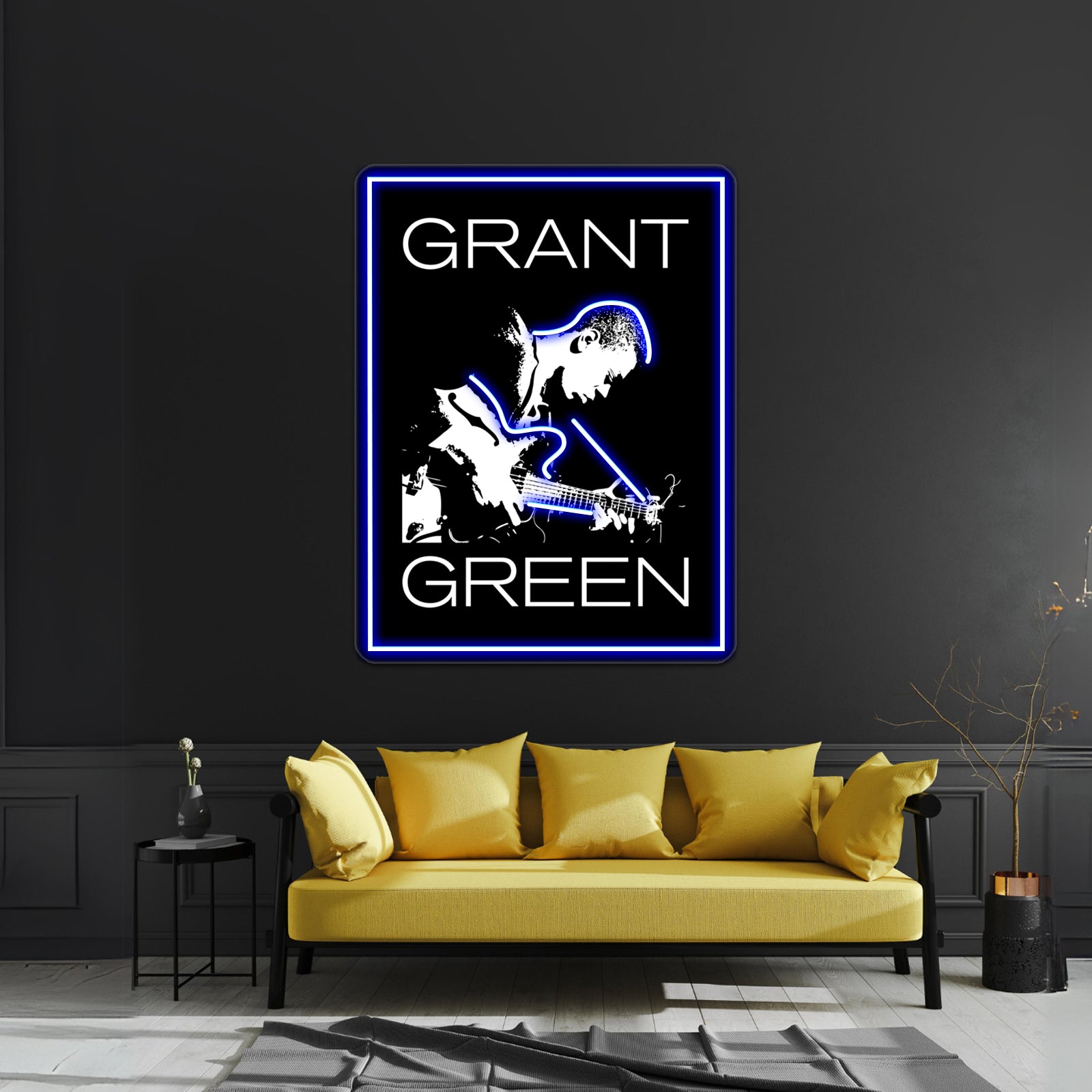 Tribute To Grant Green Bw4 Wall Artwork Neon Signs | Shineneon