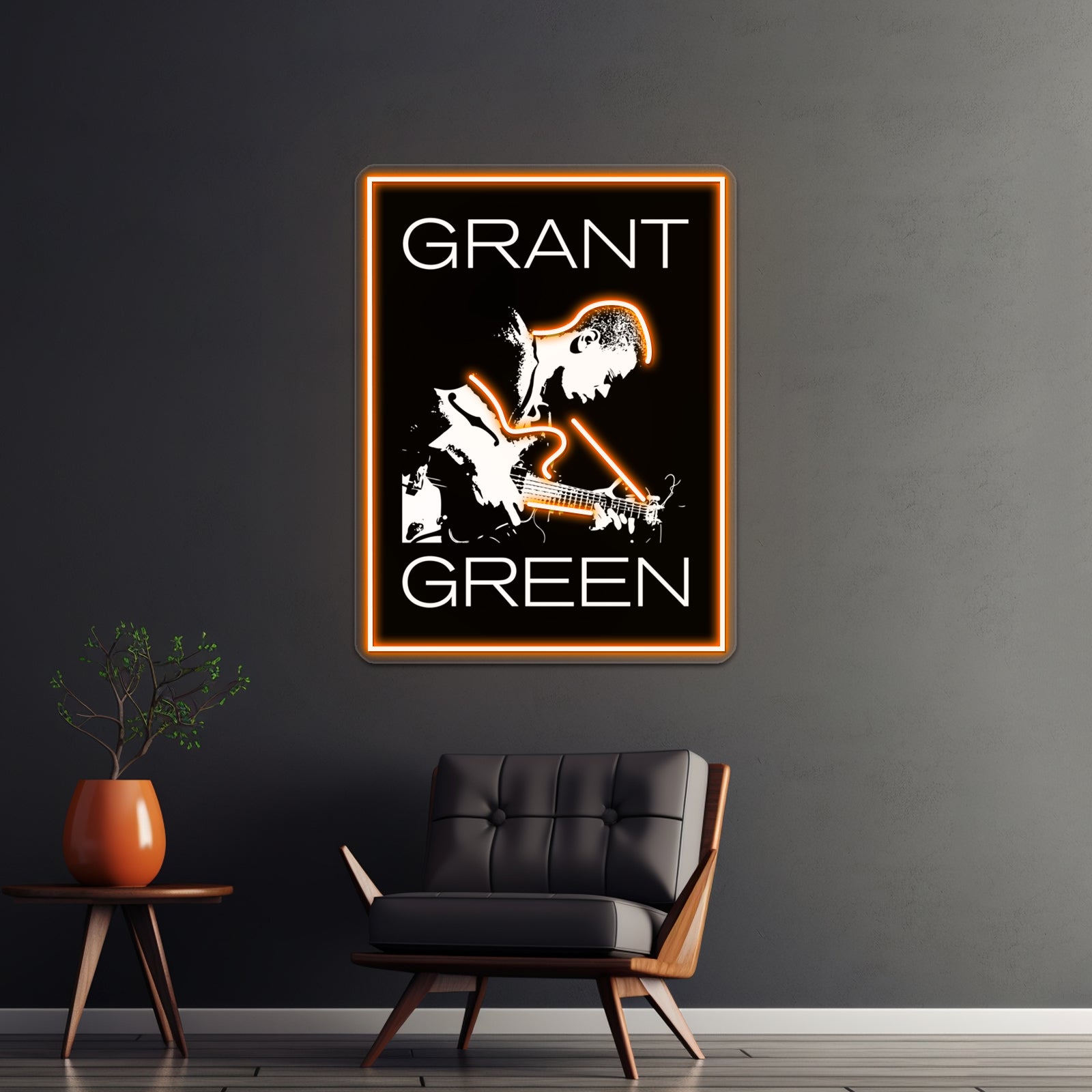 Tribute To Grant Green Bw4 Wall Artwork Neon Signs | Shineneon