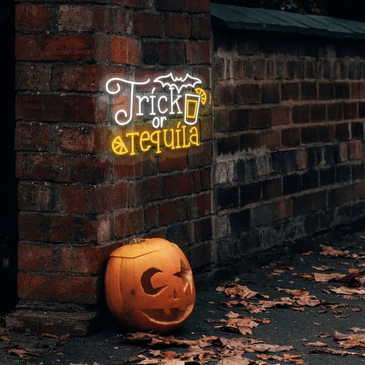 Trick Or Tequila Neon Sign | Shineneon