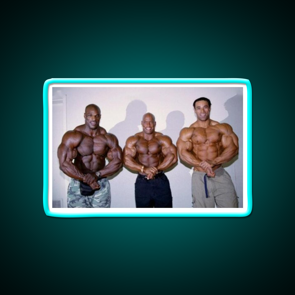 Triple Threat Gym Fitness Led Neon Sign Rgb Color