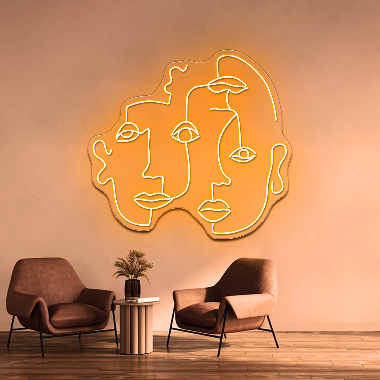 Triplets Wall Artwork Neon Signs | Shineneon