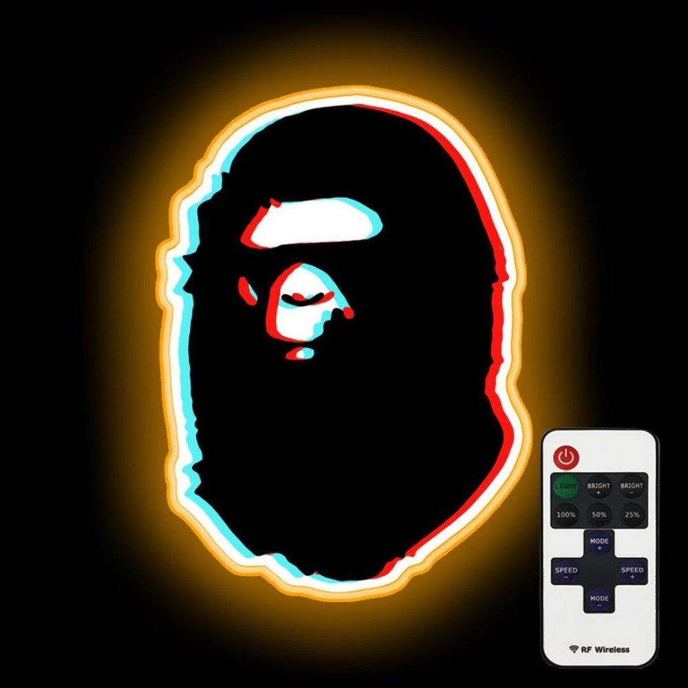 Trippy Bape Neon Sign - Shineneon