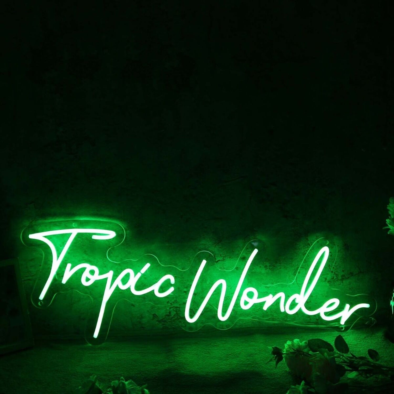 Tropic Wonder Green Led Neon Sign - Shineneon