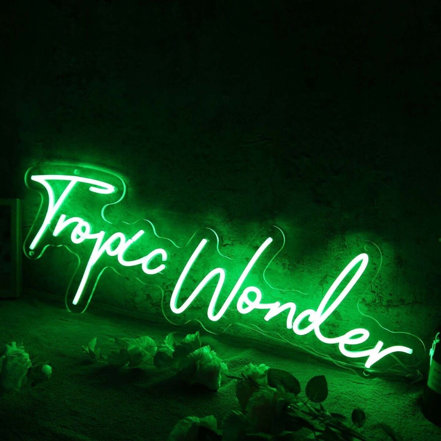 Tropic Wonder Green Led Neon Sign - Shineneon