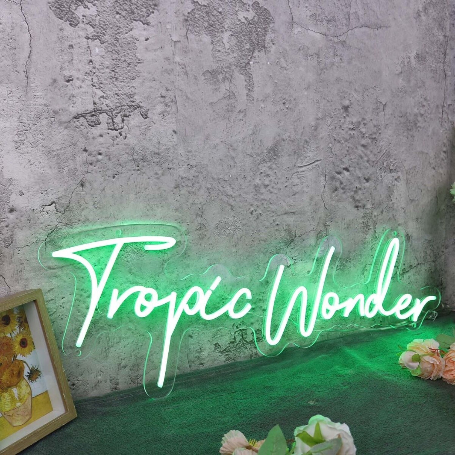 Tropic Wonder Green Led Neon Sign - Shineneon